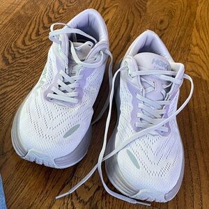 HOKA One Bondi pale lavender shoes